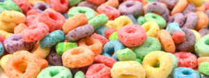 Fruit Loops close-up