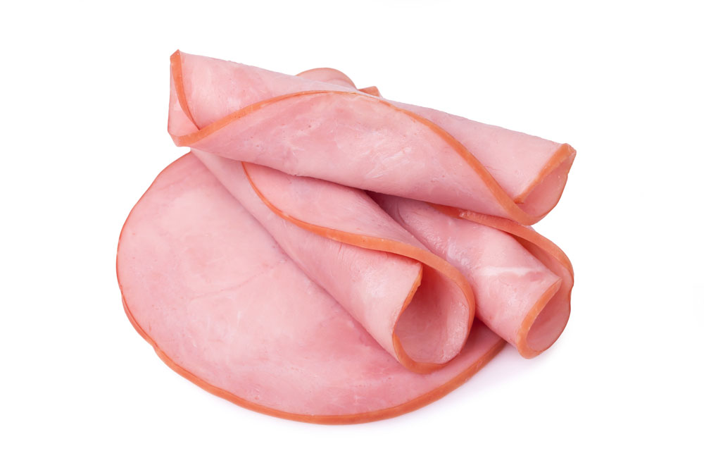 Ham slices