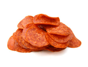 Pepperoni slices